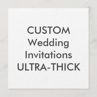 Invitations de mariage Carré ULTRA-THICK 360 lb 5,
