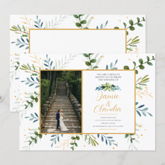 Invitations de mariage classiques officielles euca