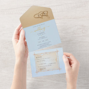 Invitations de mariage de destination RSVP Chron