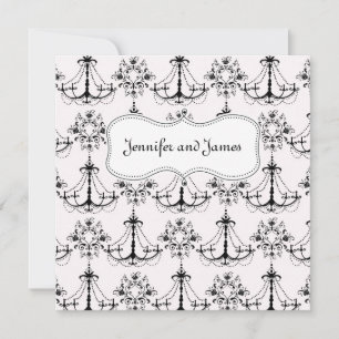 Invitations de mariage de lustre