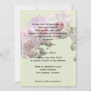 invitations de mariage des parents de la mariée