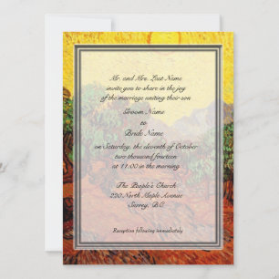 Invitations de mariage du parent de chambre