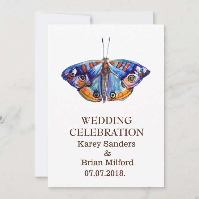 Invitations de mariage élégantes (Devant)