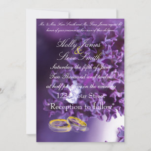 Invitations de mariage élégantes
