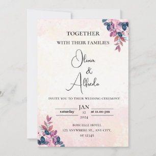 Invitations de mariage élégantes