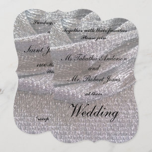Invitations de mariage élégantes et brillantes en 
