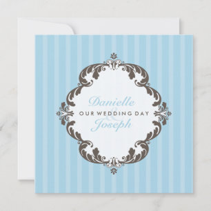 INVITATIONS DE MARIAGE ÉLÉGANTES :: luxueux 1