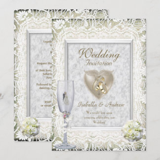 Invitations de mariage élégants