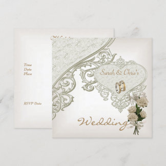 Invitations de mariage élégants
