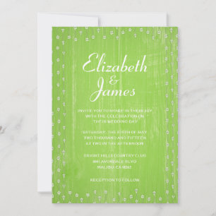 Invitations de mariage en bois de l'auberge Rustiq
