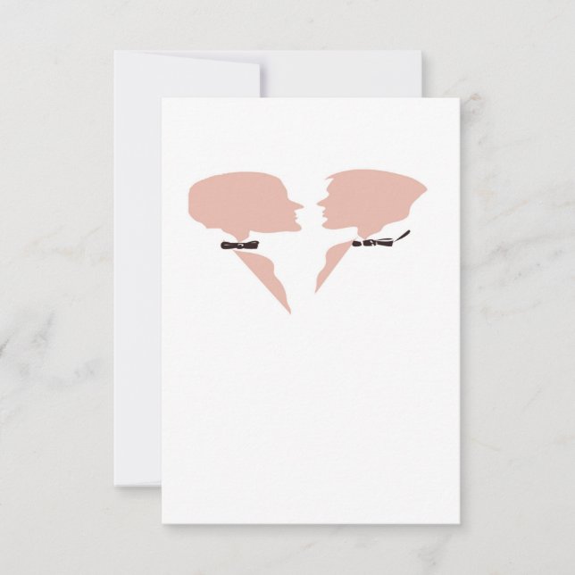Invitations de mariage gay (Devant)