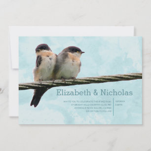 Invitations de mariage Inséparables