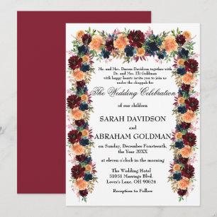 Invitations de mariage juives traditionnelles - Vi