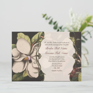 Invitations de mariage Magnolia