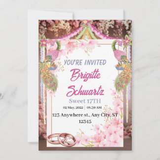 invitations de mariage modernes