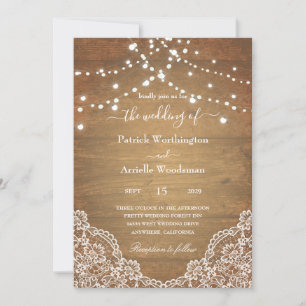 Invitations de mariage occidentales