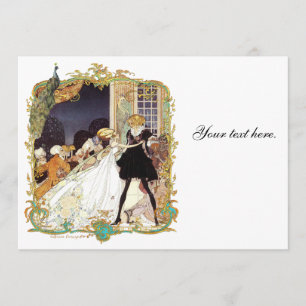 Invitations de Mariage Peacock du 18e siècle