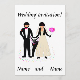 Invitations de mariage pour les cyclistes