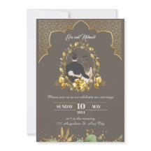 Invitations de mariage style andalou