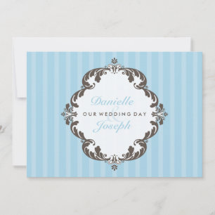 INVITATIONS DE MARIAGE STYLISH :: luxueux luxe 1