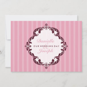 INVITATIONS DE MARIAGE STYLISH :: luxueux luxe 2