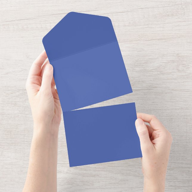 Invitations de mariage tout-en-un | RSVP. Logo. Éc (Déchirure)