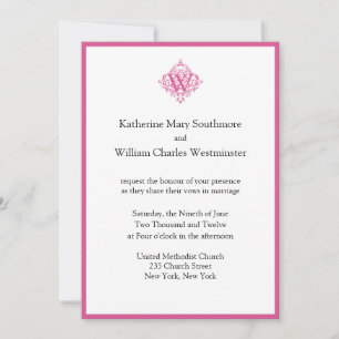 Invitations de mariage uniques