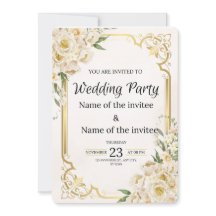 Invitations de mariage uniques