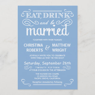 Invitations de Mariages campagnards rustiques - Bl