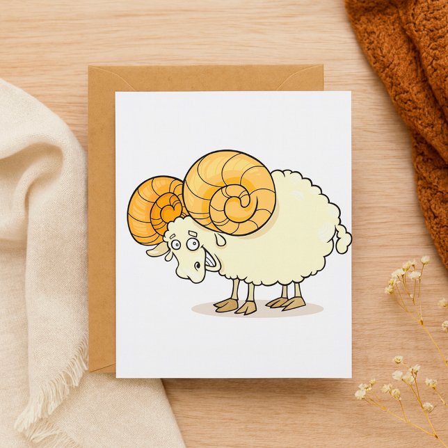 Invitations de moutons de béliers (Créateur téléchargé)