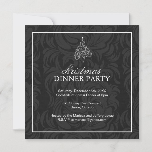 Invitations de Noël (Devant)