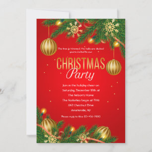 Invitations de Noël