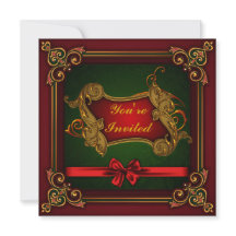 Invitations de Noël personnalisées