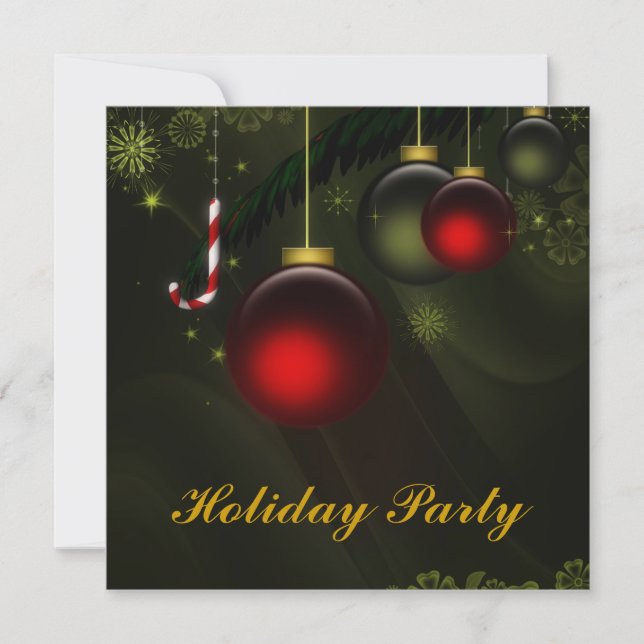 Invitations de Noël personnalisées (Devant)