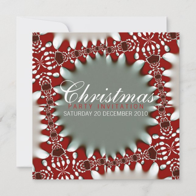 Invitations de Noël tribales de l'île (Devant)