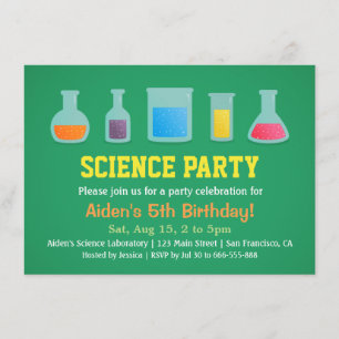 Invitations de partie d'anniversaire de enfant de
