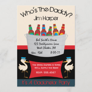 Invitations de partie de barillet de