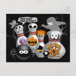 Invitations de partie de bowling personnalisables