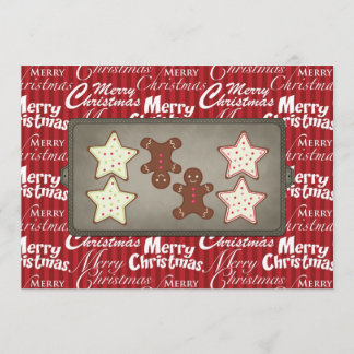 Invitations de partie de cuisson de biscuit de