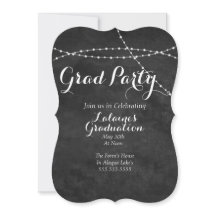 Invitations de partie de diplômé