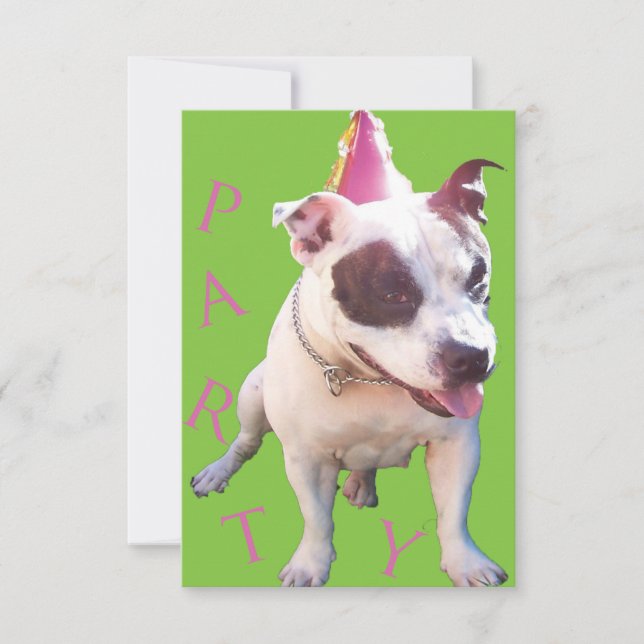 Invitations de parties ajouter votre nom (Devant)