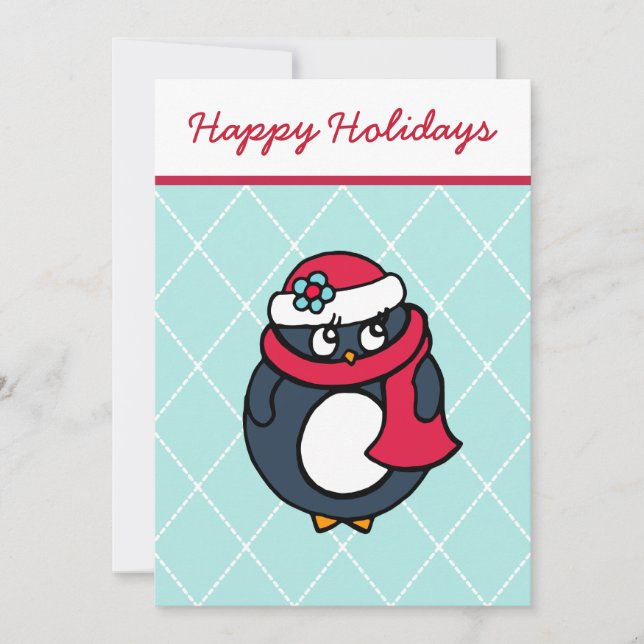 Invitations de pingouins (Devant)