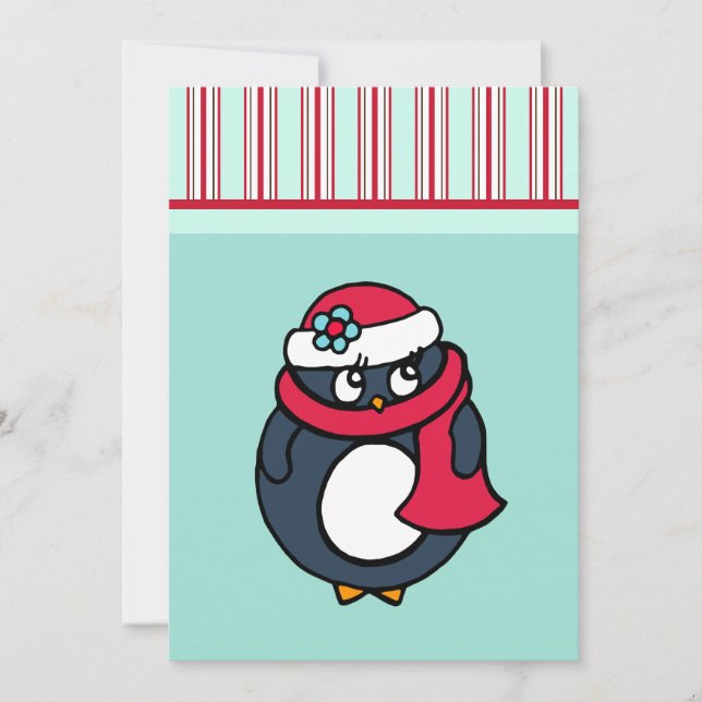 Invitations de pingouins (Devant)