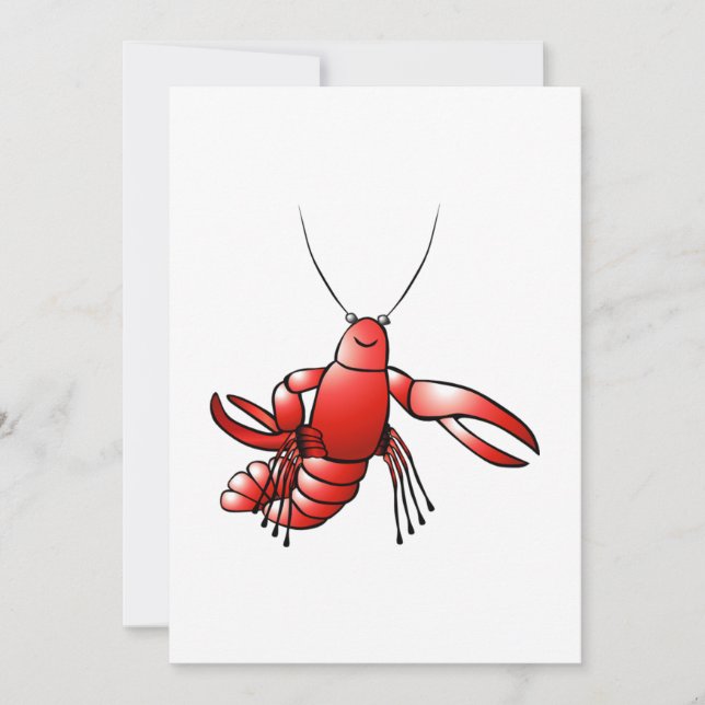 Invitations de poissons-crevettes (Devant)