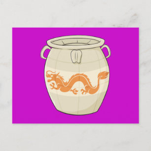 Invitations de pot de vase chinois d'origine perso
