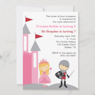 Invitations de princes et de chevaliers
