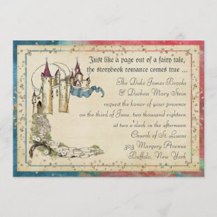 Invitations de Princess Fairy Tale