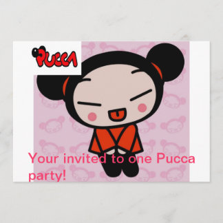 Invitations de Pucca