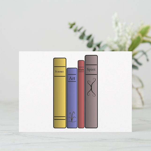Invitations de quatre livres (Créateur téléchargé)