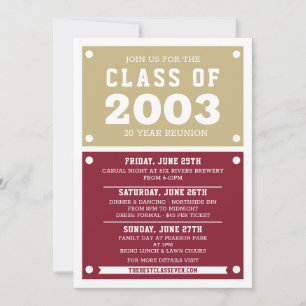 Invitations de réunion du lycée   Réunion